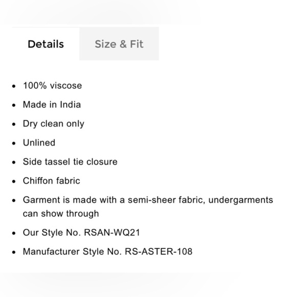 NWT Rococo Sand Aster Sarong in Pink & Powder Blue - Picture 6 of 7